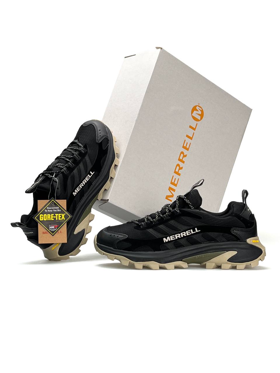 Merrell Moab Speed 2 Gore-Tex Black Beige