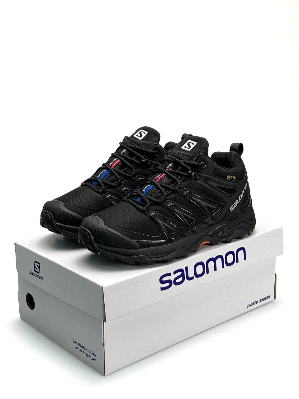 Salomon Speed Cross Pro Black White Fur