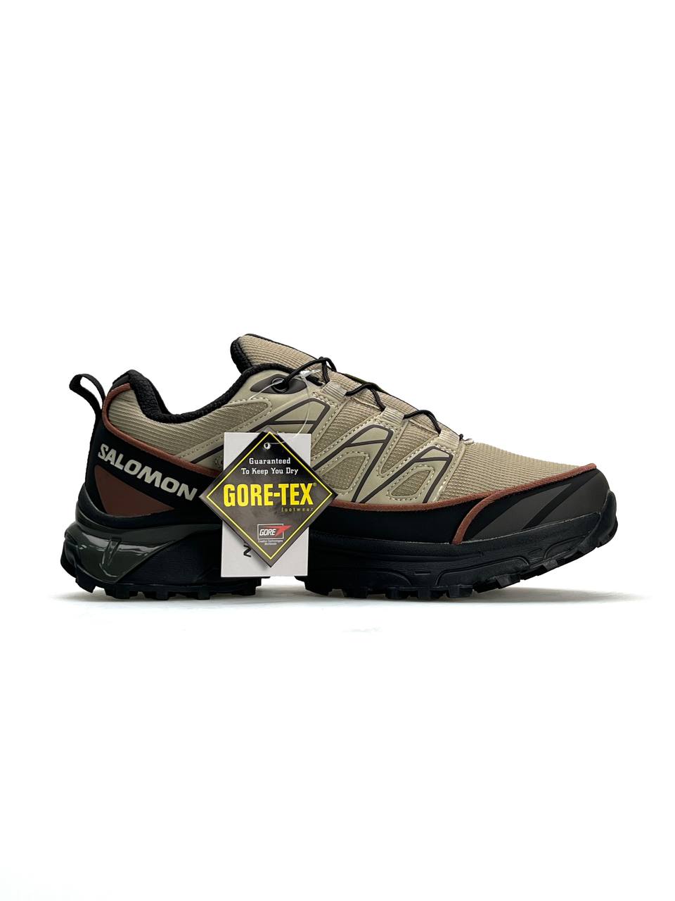 Salomon XT-6 Expanse GTX Beige Brown Black