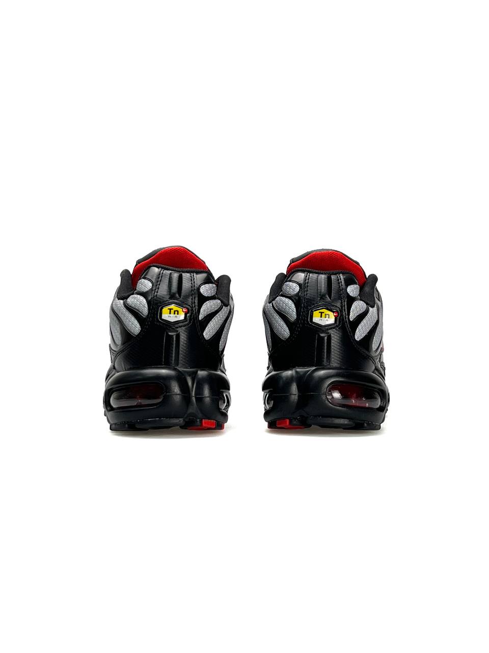 Nike Air Max Tn Plus Silver Red Logo