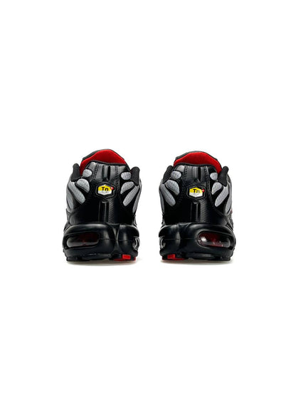 Nike Air Max Tn Plus Silver Red Logo