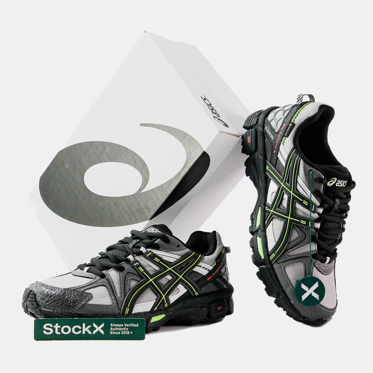 Asics Gel-Kahana 8 Green Grey Black Gore-Tex