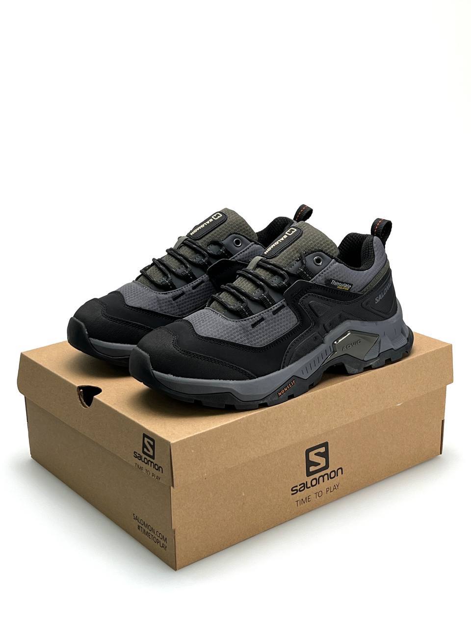Salomon Quest Element ADV/G Thinsulate Grey Black