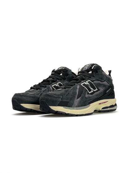 New Balance 1906D Black Grey Beige Fur