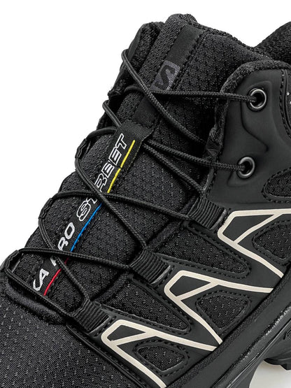 Salomon XT-6 Black Beige Fur
