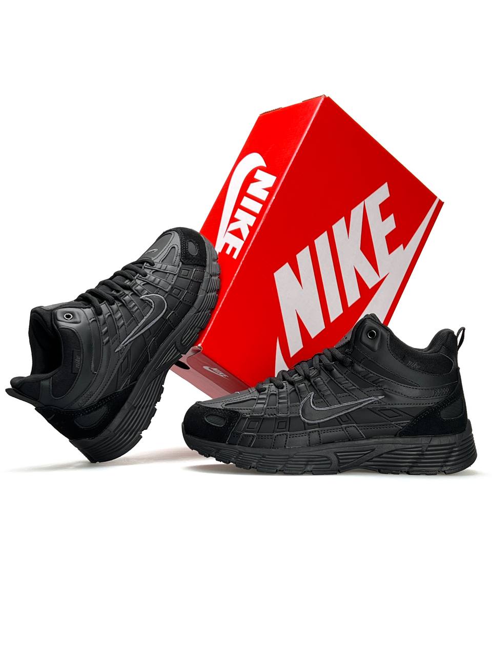 Nike P-6000 Black Fur