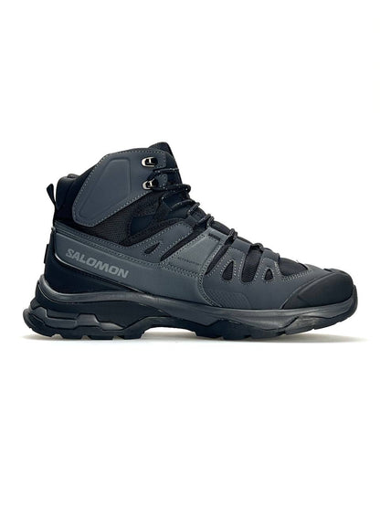 Salomon Quest 4 Gore-Tex Grey Black Fur