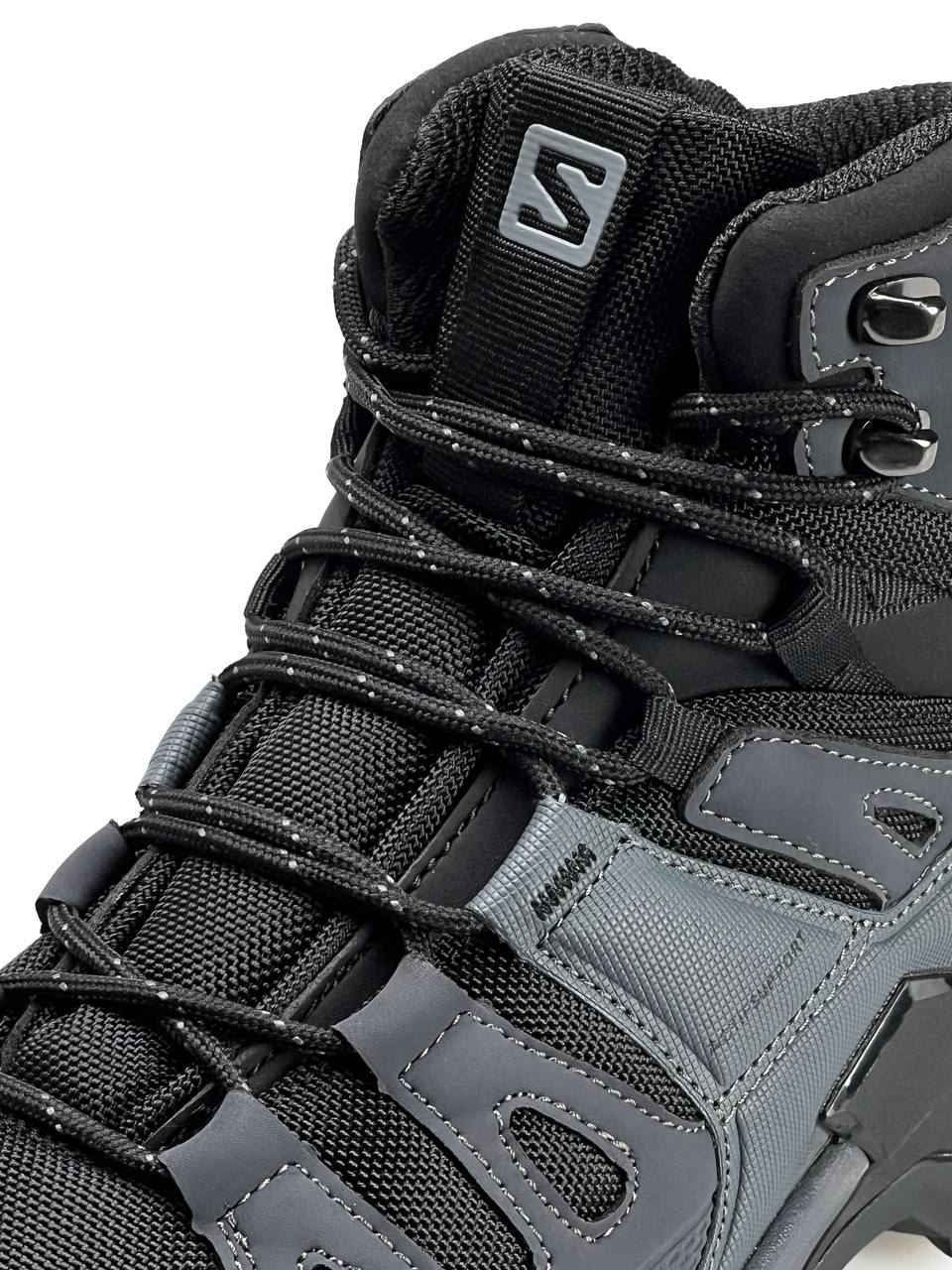 Salomon Quest 4 Gore-Tex Grey Black Fur