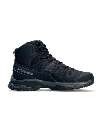 Salomon Quest 4 Gore-Tex Black Grey Fur