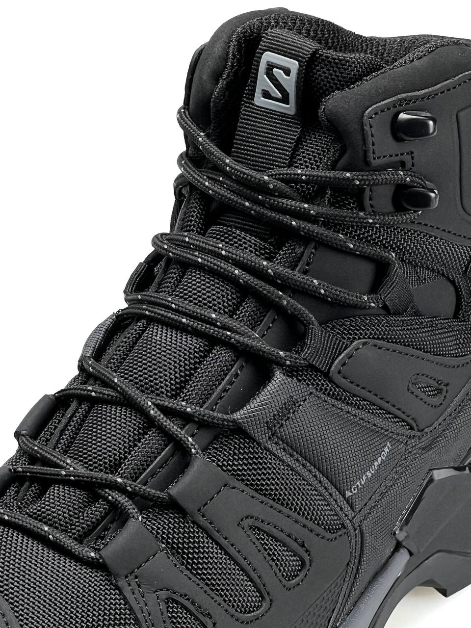 Salomon Quest 4 Gore-Tex Black Grey Fur