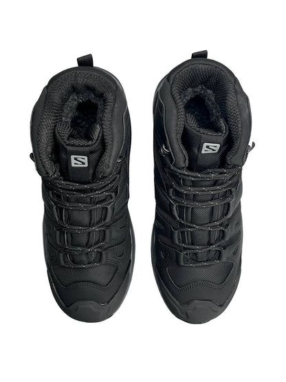 Salomon Quest 4 Gore-Tex Black Grey Fur