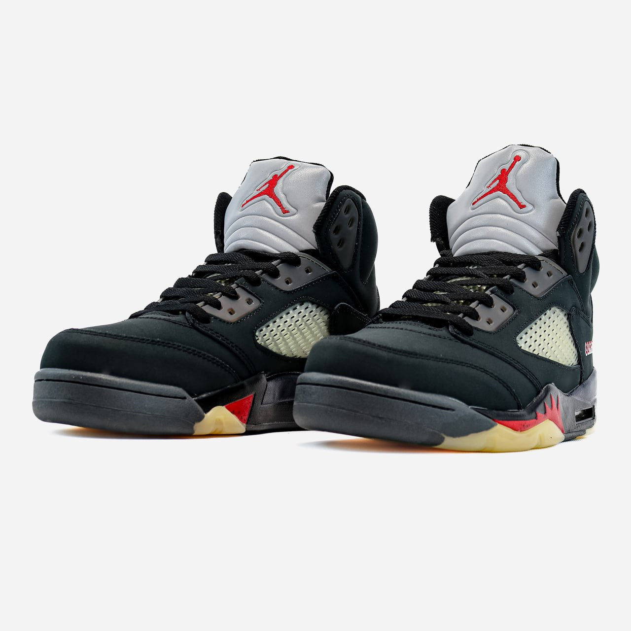 Nike Air Jordan 5 Gore-Tex Black Beige Red II