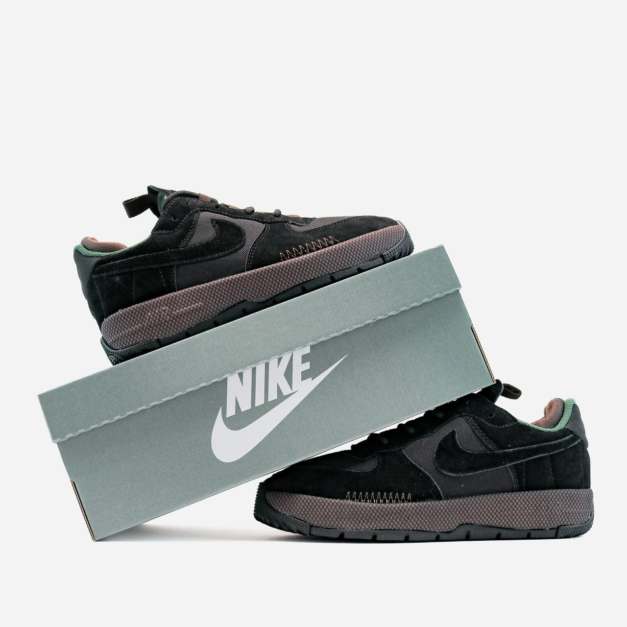 Nike Air Force 1 Wild Black Green