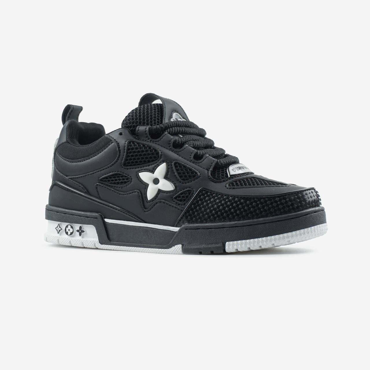 Louis Vuitton Skate Sneaker Black White