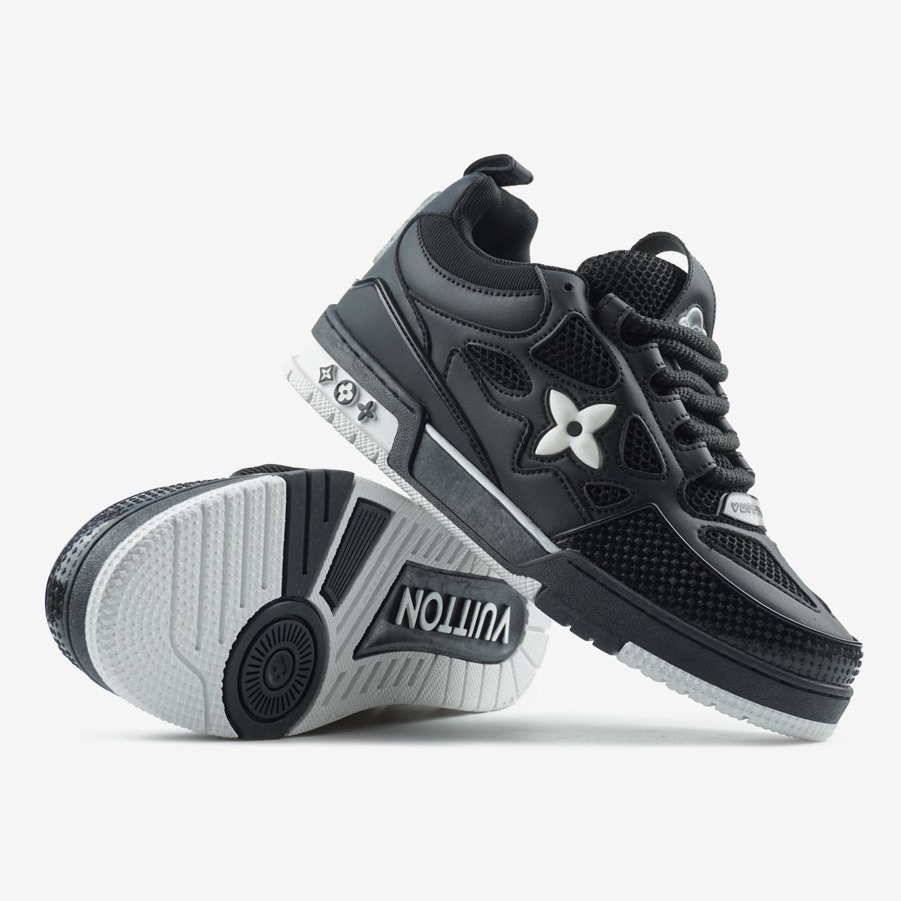 Louis Vuitton Skate Sneaker Black White