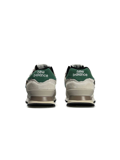 New Balance 574 Beige Black Green Cordura