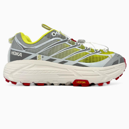 Hoka x Nicole McLaughlin Mafate Three2 Silver Green