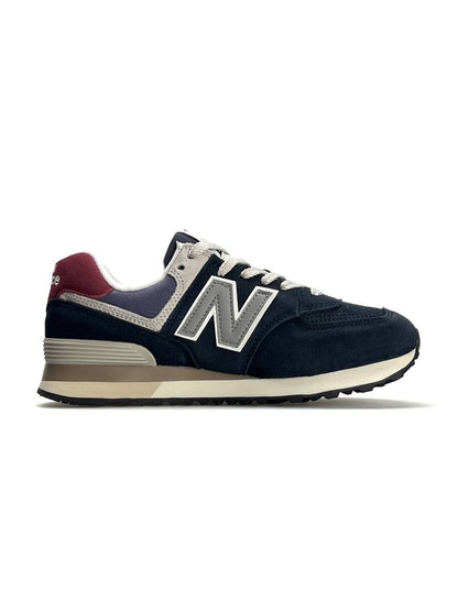 New Balance 574 Navy Wine