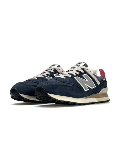 New Balance 574 Navy Wine