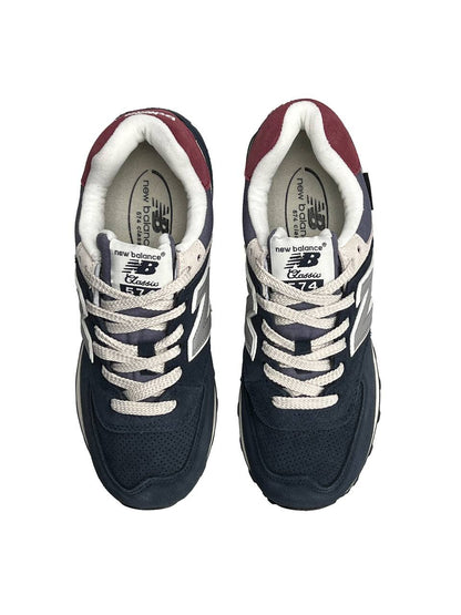 New Balance 574 Navy Wine