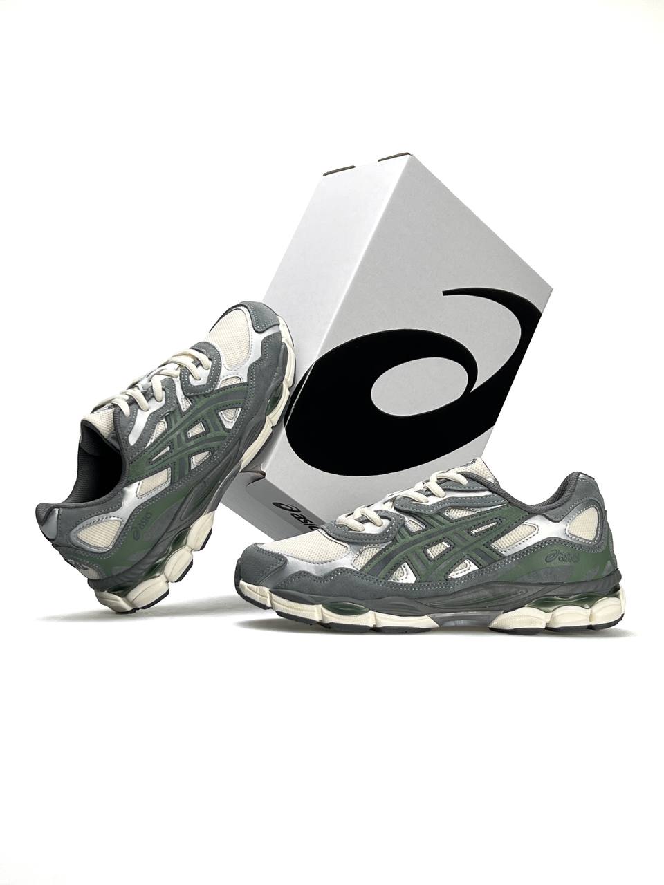 ASICS Gel-NYC Beige Grey Green