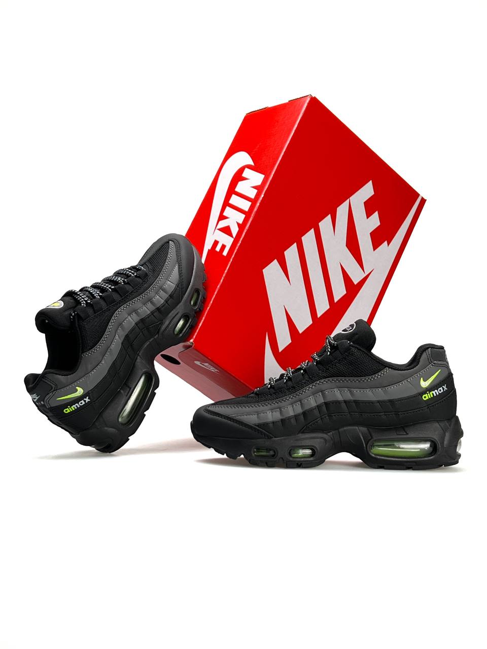 Nike Air Max 95 Black Grey Neon