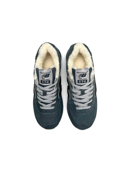 New Balance 574 Dark Grey Fur II