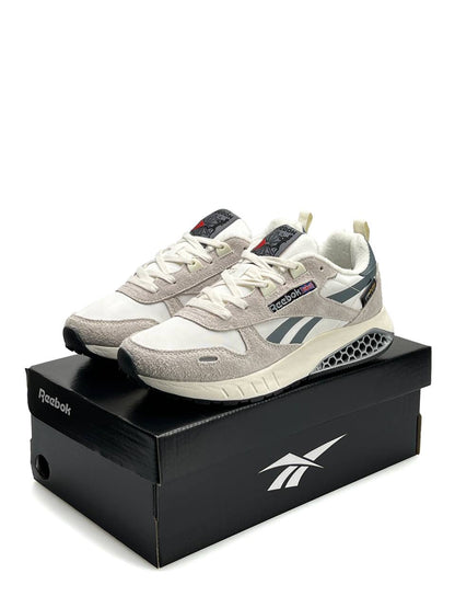 Reebok Classic Leather Hexalite White Grey Beige
