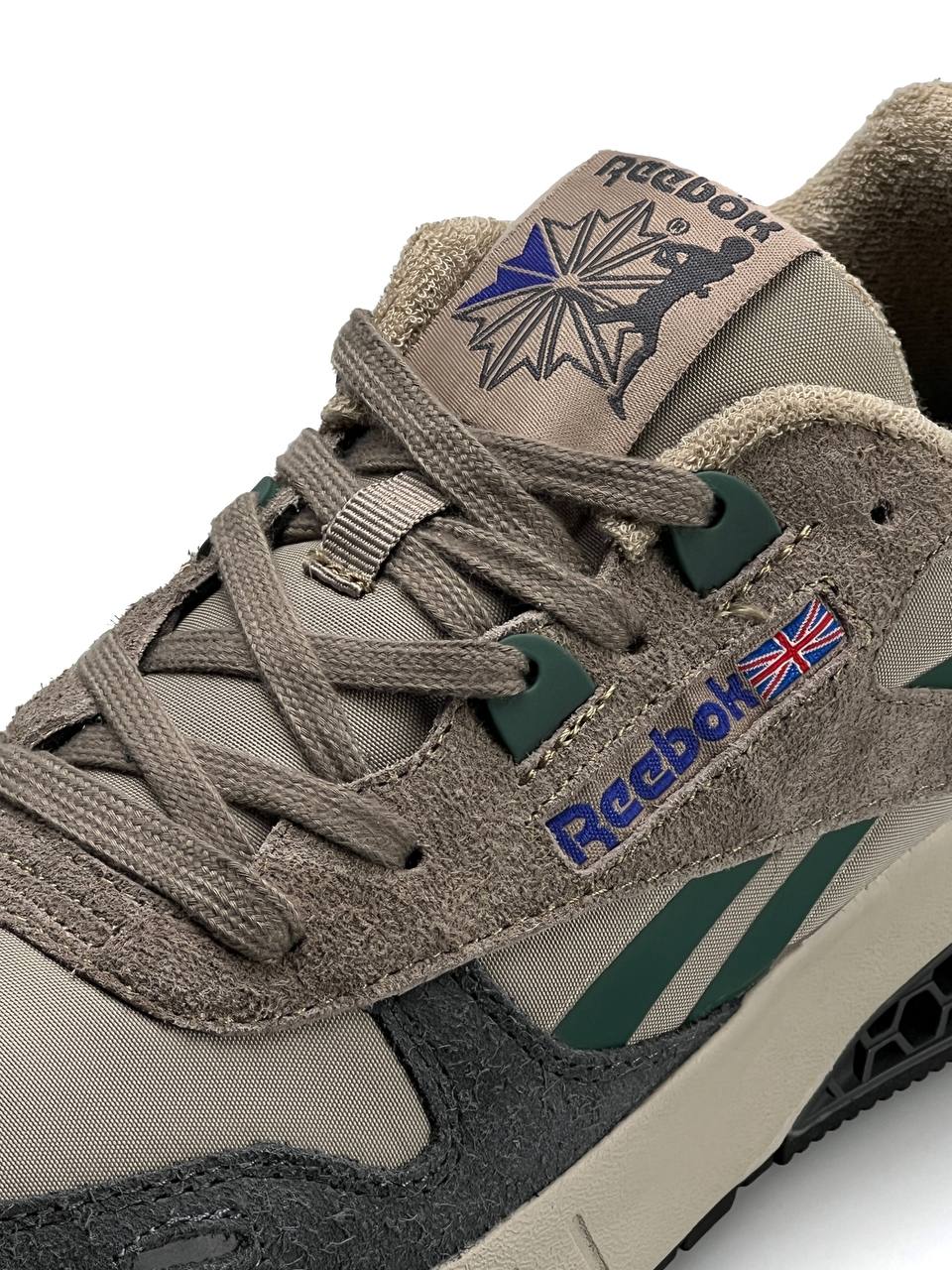 Reebok Classic Leather Hexalite Brown Grey Green