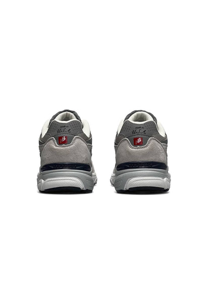 New Balance 990 Light Grey White Navy
