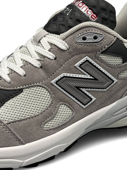 New Balance 990 Grey White Reflective