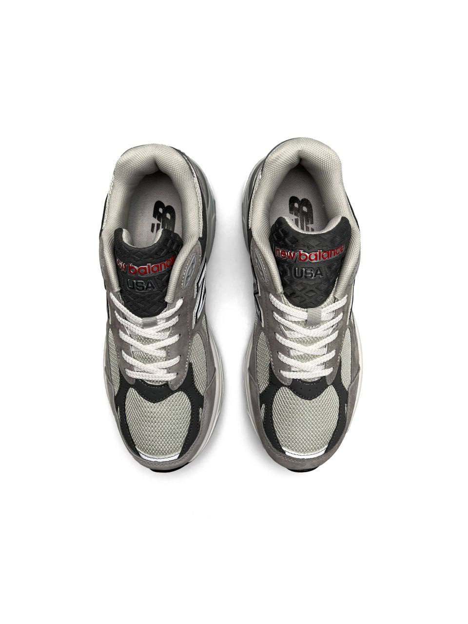 New Balance 990 Grey White Reflective