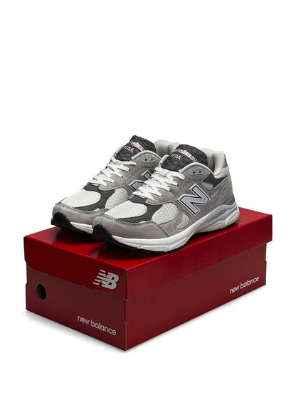 New Balance 990 Grey White Reflective