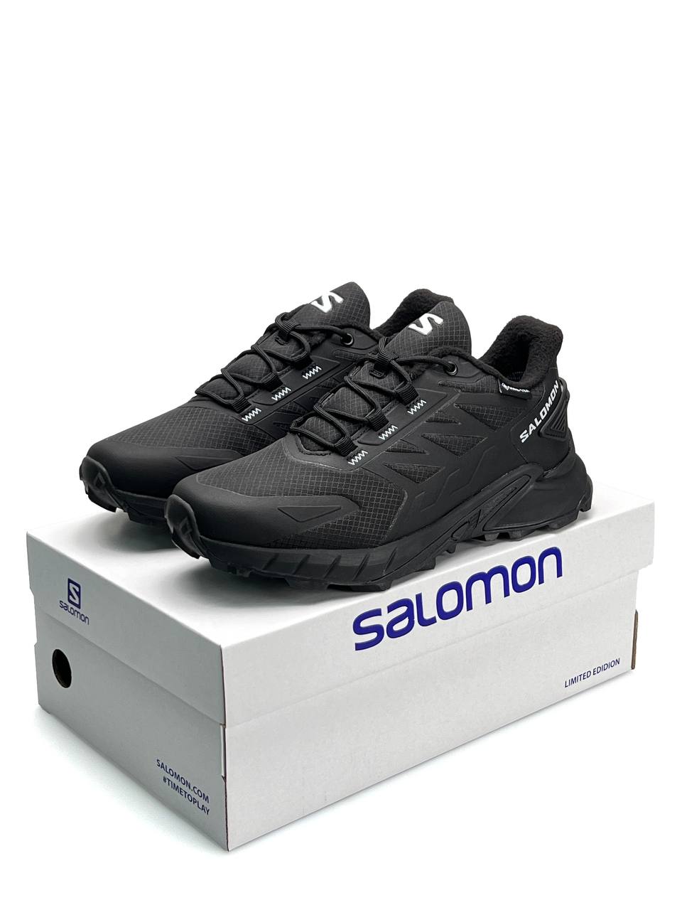 Salomon Supercross 4 Black White