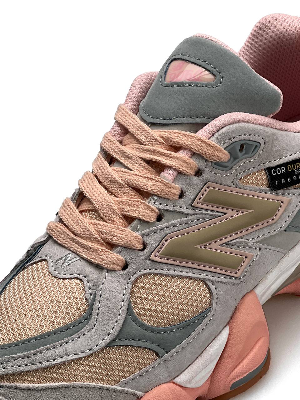 New Balance 9060 Grey Orange Cordura