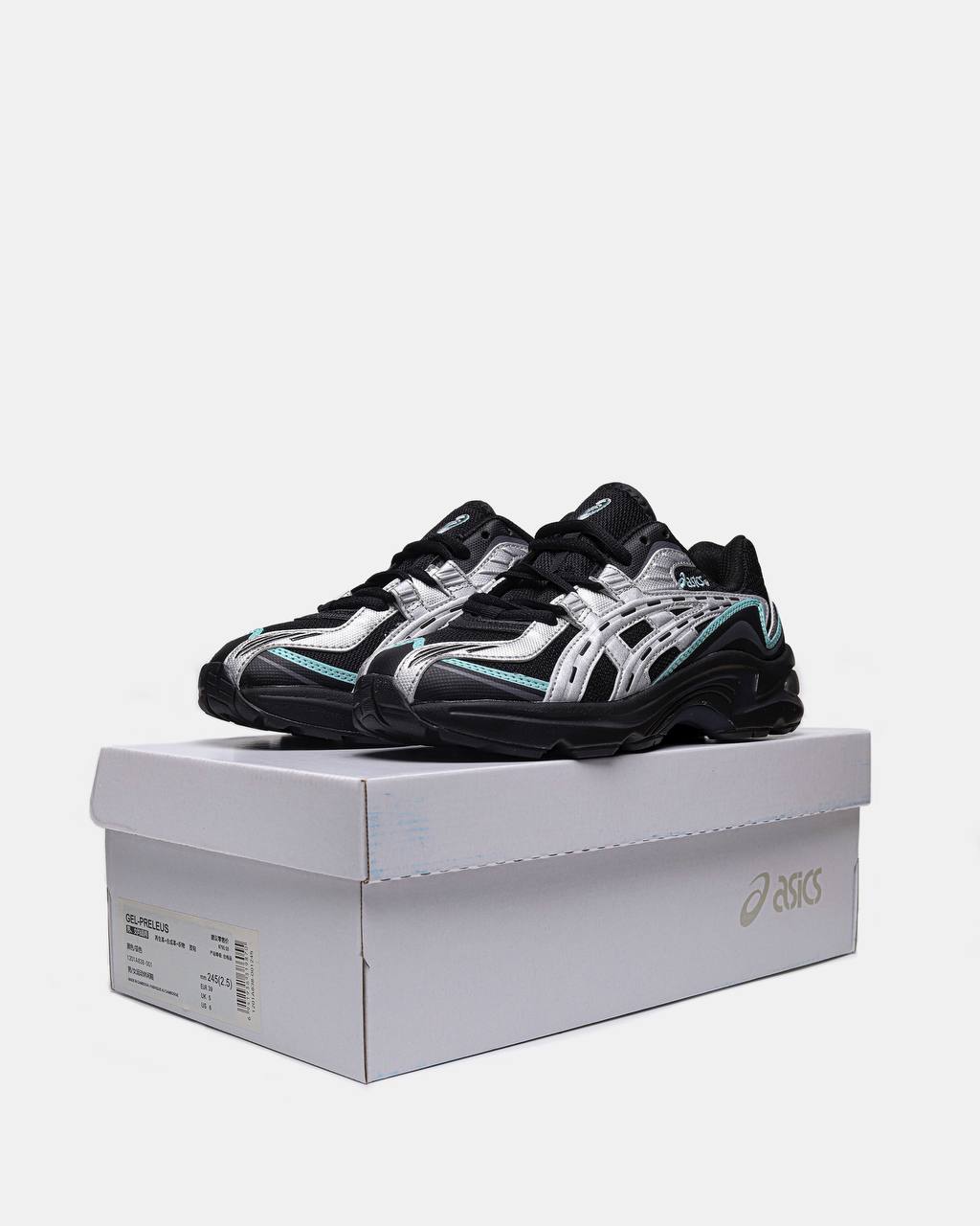 Asics Gel-Preleus Black Silver