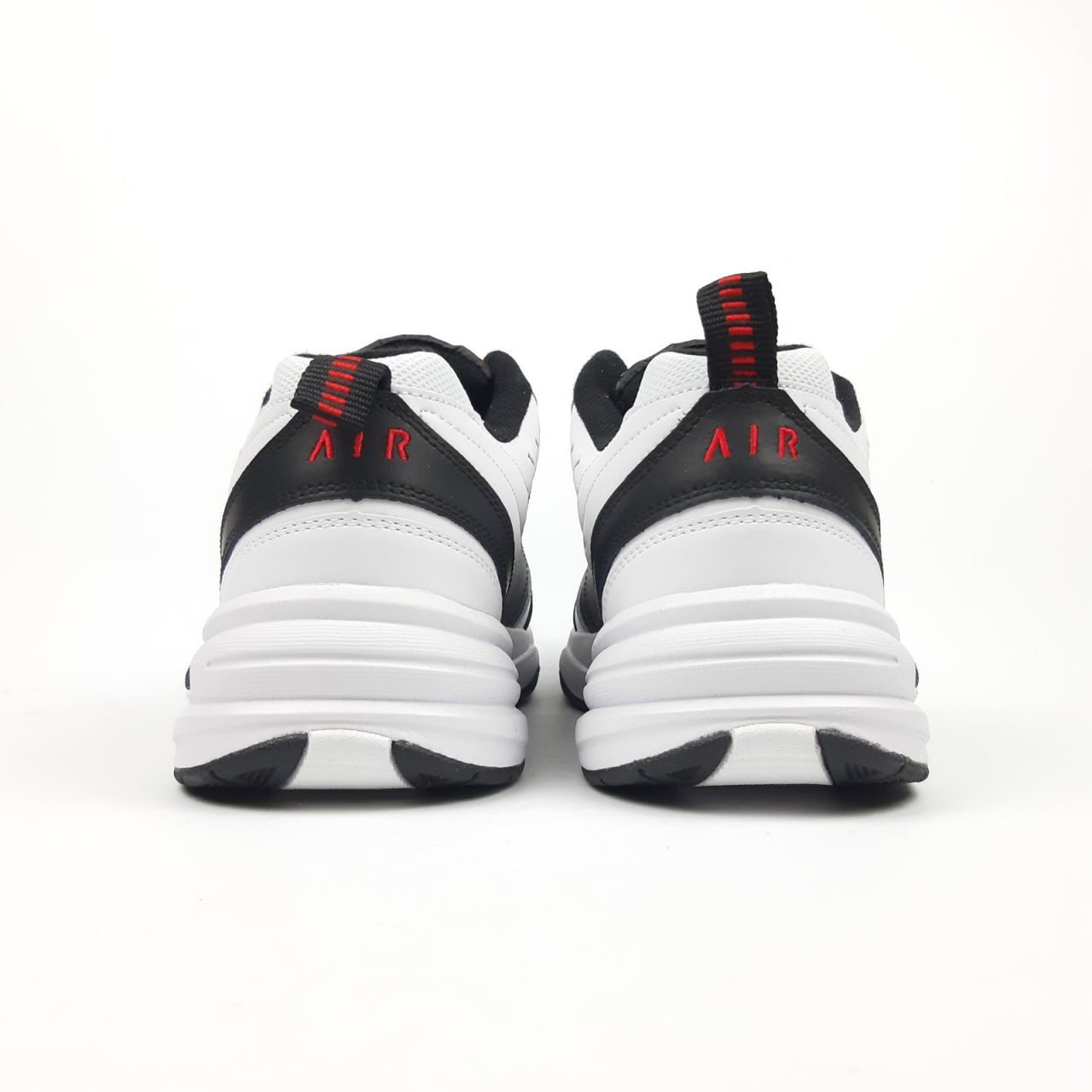 Nike Air Monarch Black Red White Big Size (Великан)