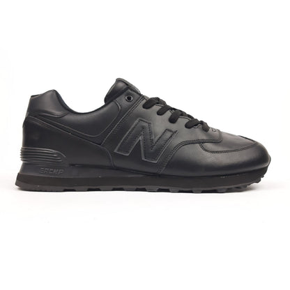 New Balance 574 All Black Big Size (Великан)