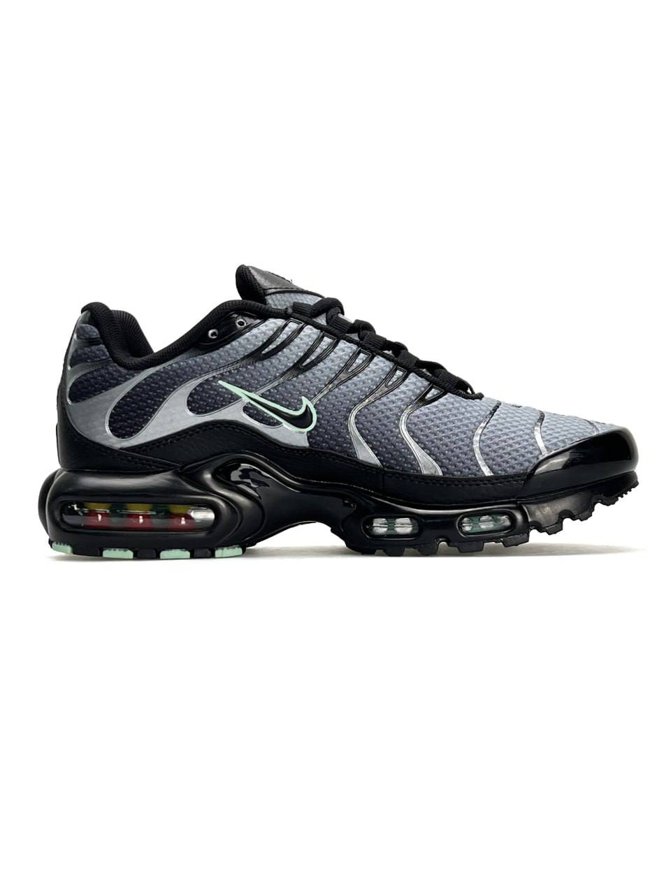 Nike Air Max Plus New Black Grey Silver