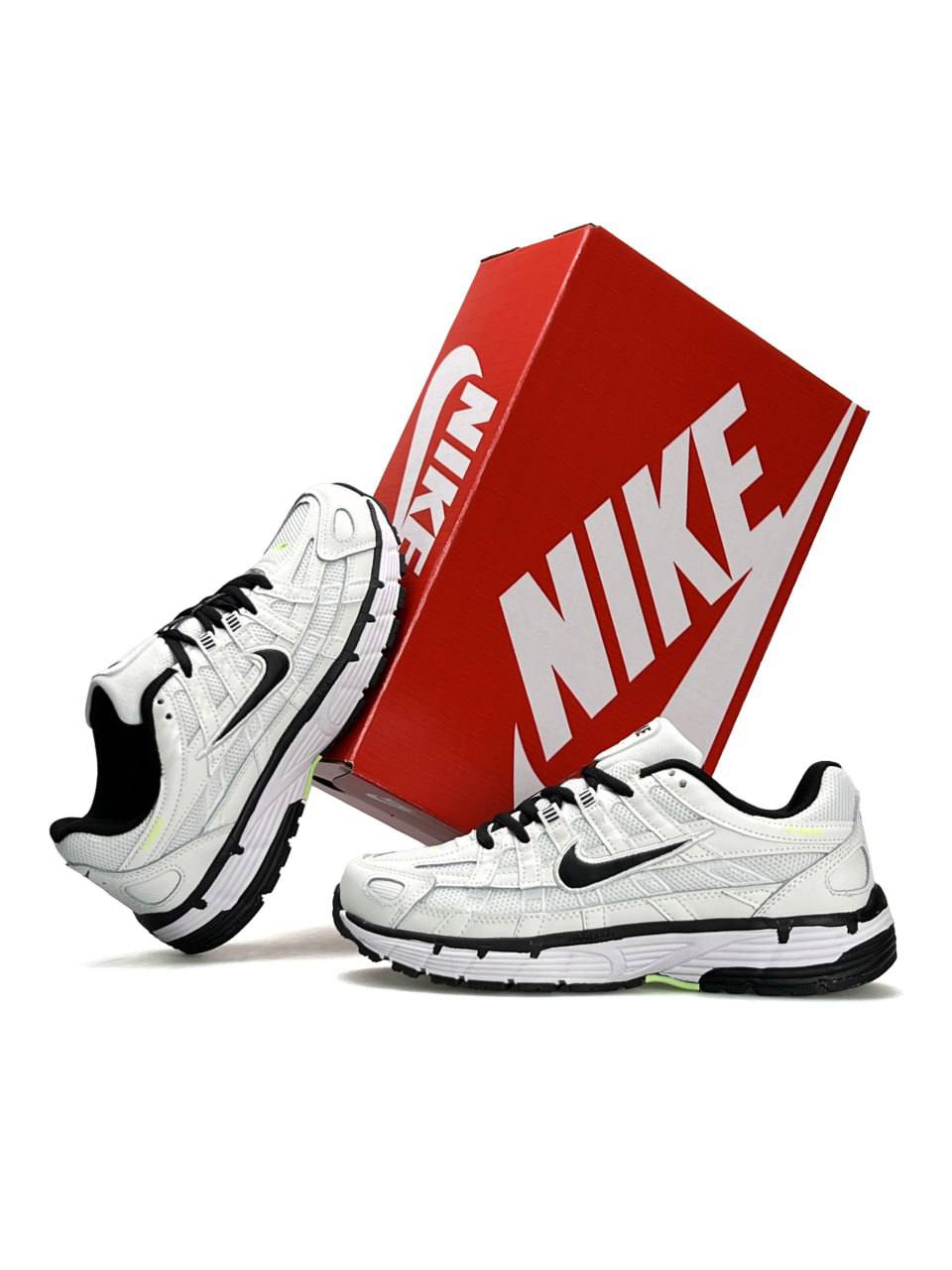 Nike P-6000 White Black