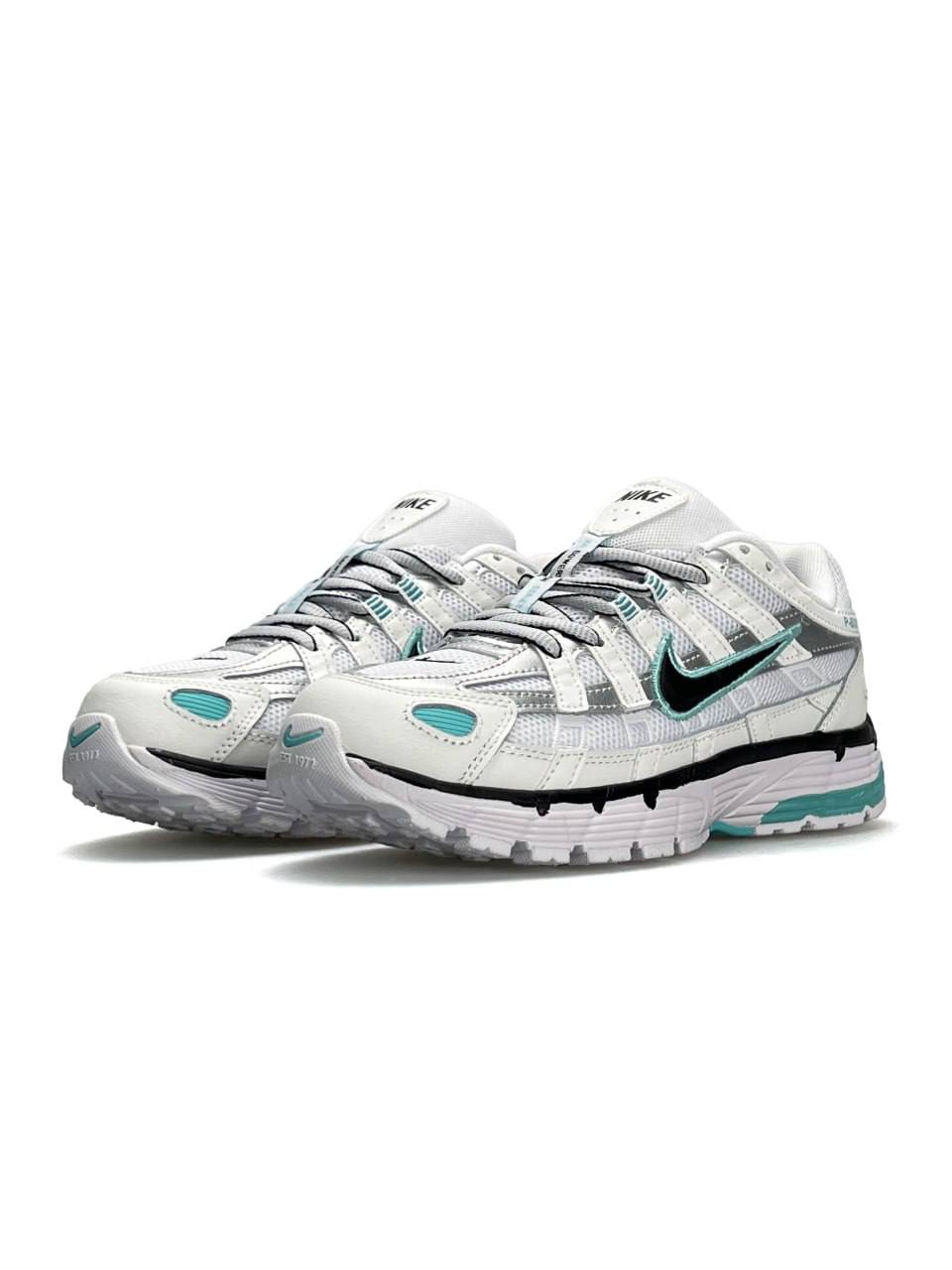 Nike P-6000 White Black Mint