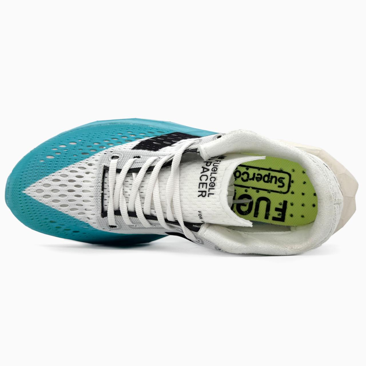 New Balance Fuelcell Supercomp Pacer V2 White Light Blue