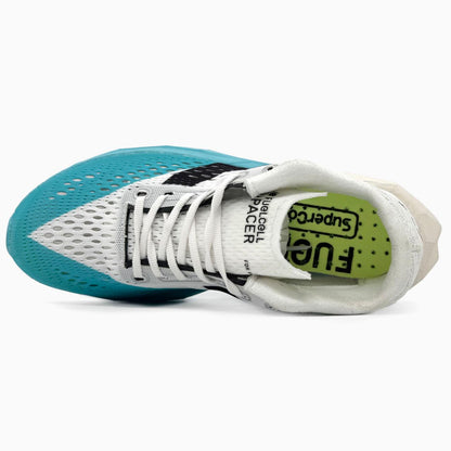 New Balance Fuelcell Supercomp Pacer V2 White Light Blue