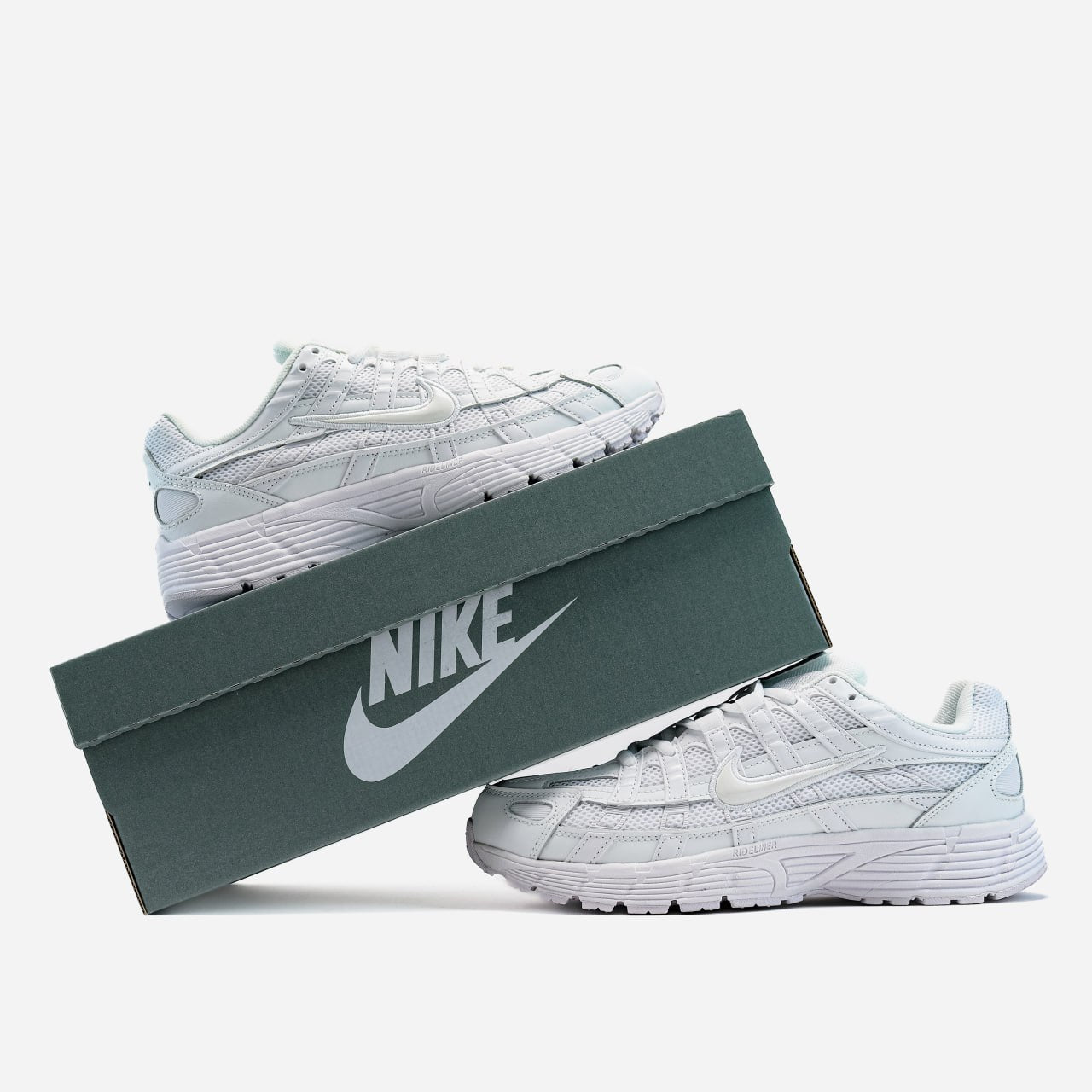 Nike P-6000 All White