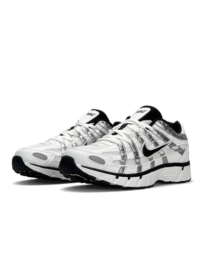 Nike P-6000 Reflective White Silver