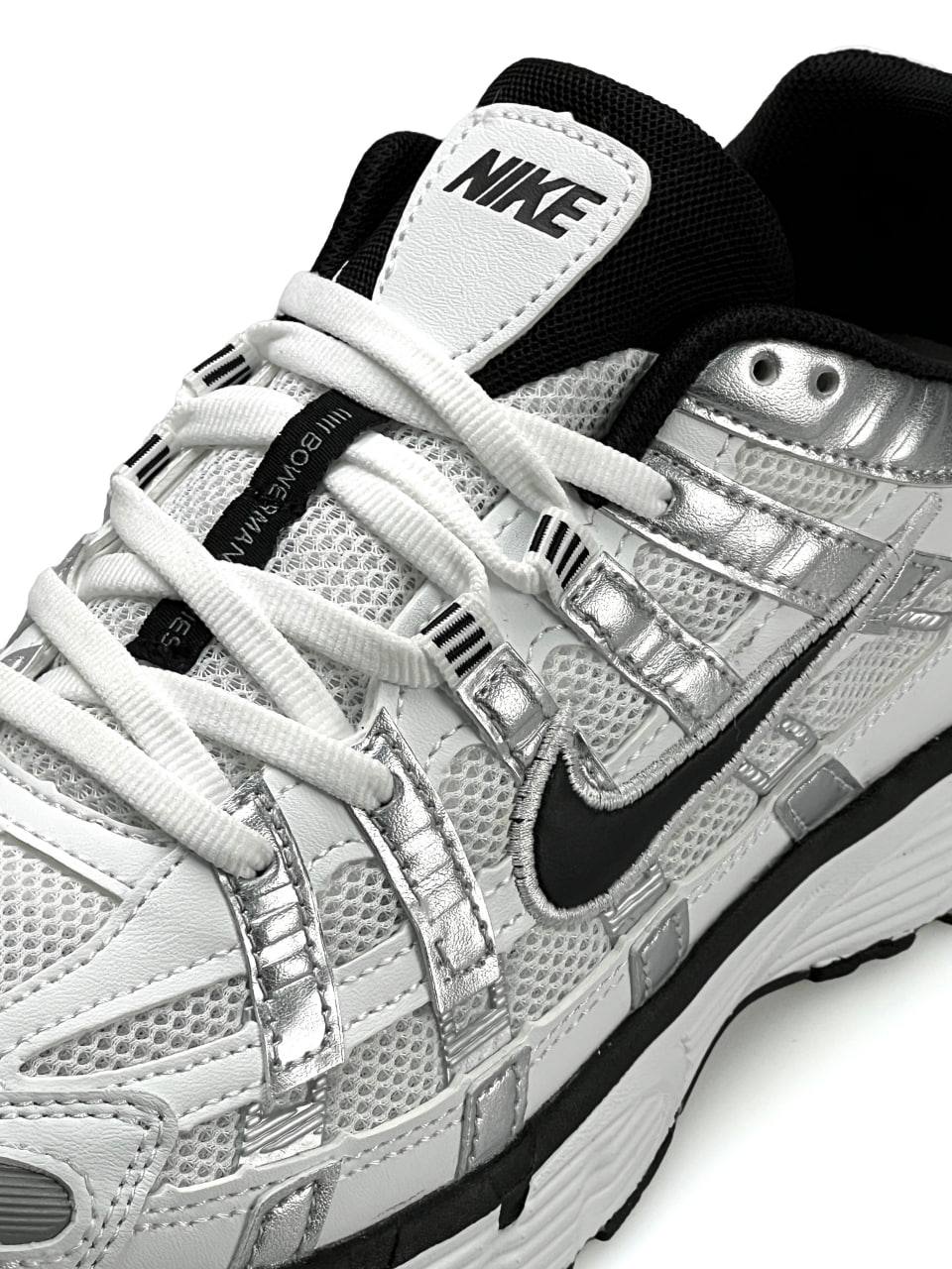 Nike P-6000 Reflective White Silver