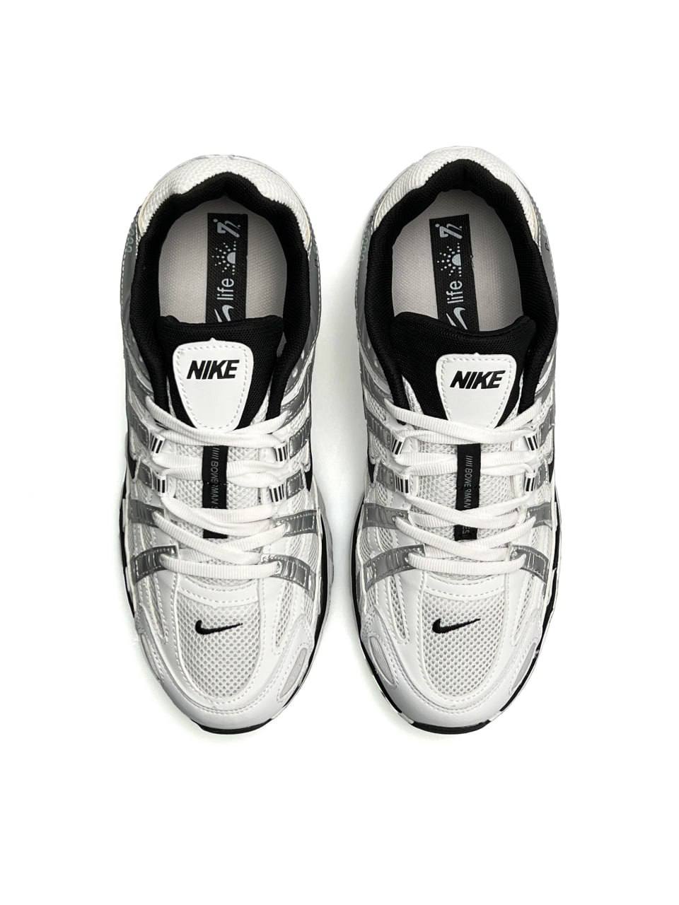 Nike P-6000 Reflective White Silver