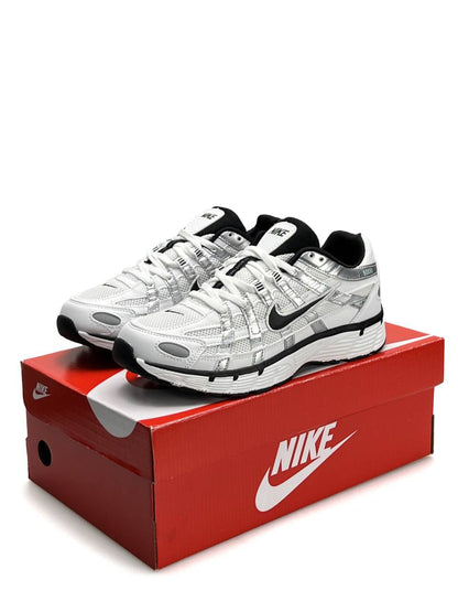 Nike P-6000 Reflective White Silver