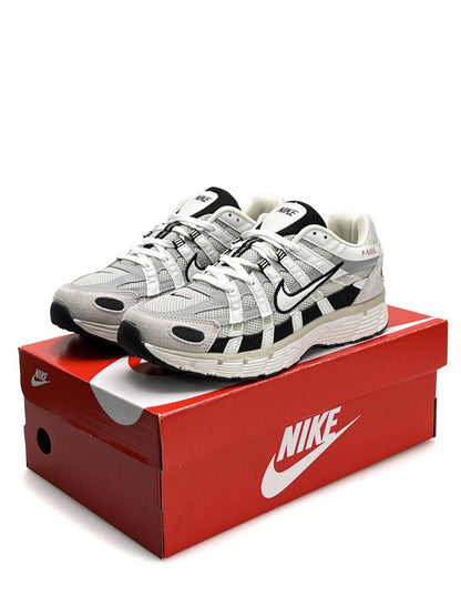 Nike P-6000 Reflective White Grey Black