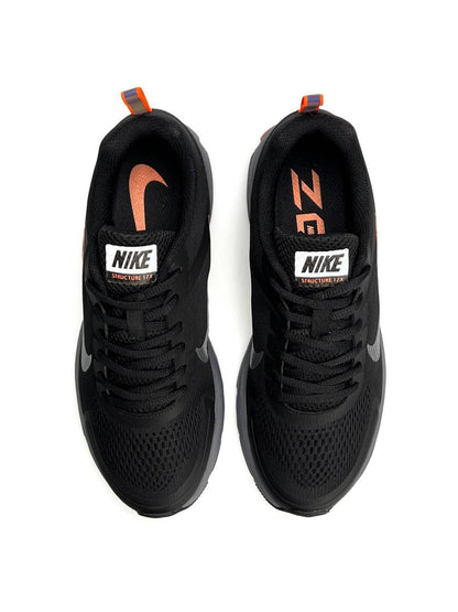 Nike Zoom Structure 17x Black Grey Orange